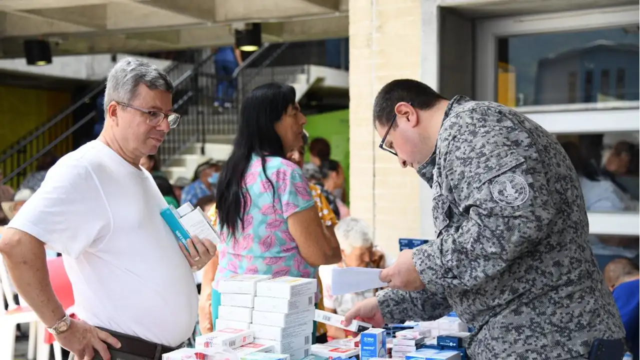 Fuerza Aérea llevó una jornada de servicios médicos gratuitos a Cocorná