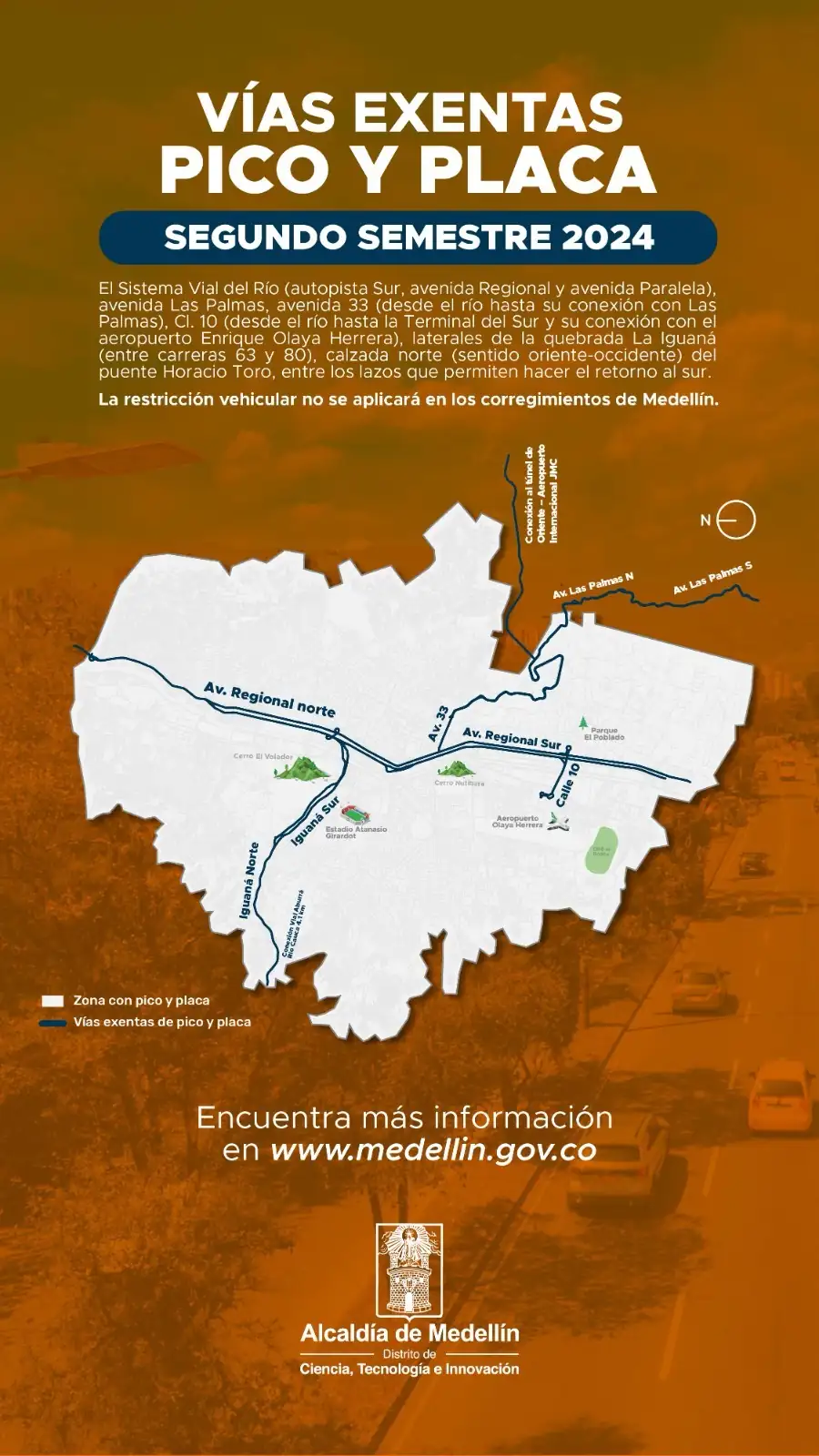 Este lunes, 12 de agosto, inician las sanciones para infractores de Pico y Placa en Medellín