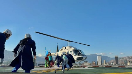 Ya fueron trasladados a Medellín los niños indígenas de Ituango que están en delicado estado de desnutrición
