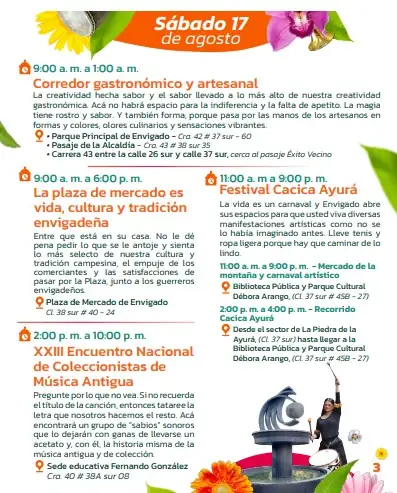 Agéndese para nueve días de celebración: Inician las Fiestas del Carriel 2024 en Envigado 1 Agéndese para nueve días de celebración: Inician las Fiestas del Carriel 2024 en Envigado