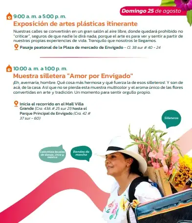 Agéndese para nueve días de celebración: Inician las Fiestas del Carriel 2024 en Envigado 19 Agéndese para nueve días de celebración: Inician las Fiestas del Carriel 2024 en Envigado