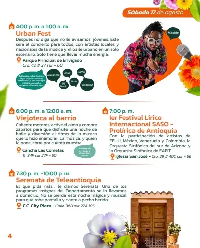 Agéndese para nueve días de celebración: Inician las Fiestas del Carriel 2024 en Envigado 2 Agéndese para nueve días de celebración: Inician las Fiestas del Carriel 2024 en Envigado