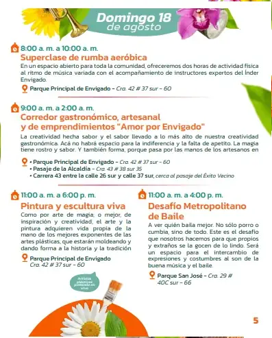 Agéndese para nueve días de celebración: Inician las Fiestas del Carriel 2024 en Envigado 3 Agéndese para nueve días de celebración: Inician las Fiestas del Carriel 2024 en Envigado