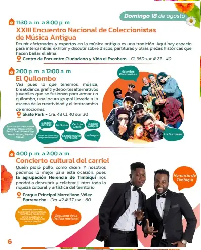 Agéndese para nueve días de celebración: Inician las Fiestas del Carriel 2024 en Envigado 4 Agéndese para nueve días de celebración: Inician las Fiestas del Carriel 2024 en Envigado