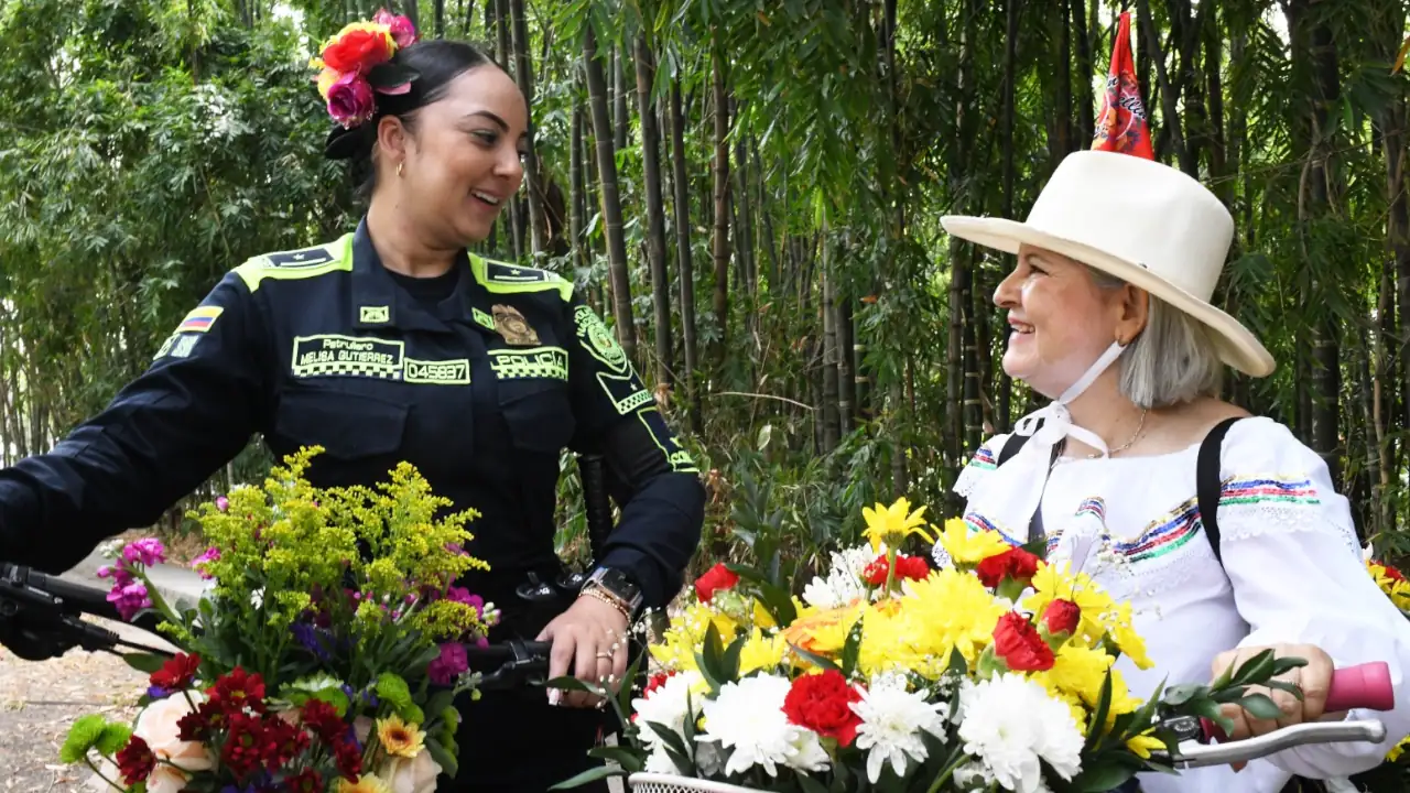 Policía acompaña los eventos de la Feria de las Flores 2024 programados para este sábado, 3 de agosto