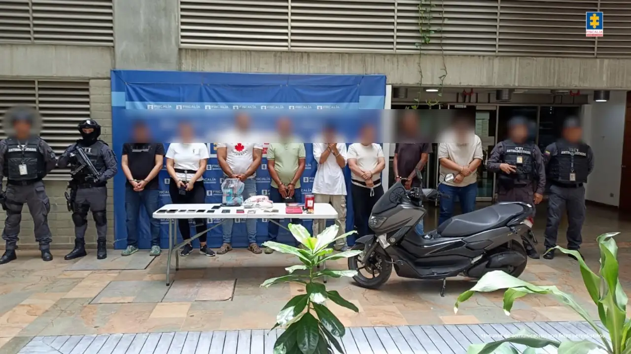 Funcionario del CTI y ocho personas más arrestadas por tráfico de drogas en Antioquia Funcionario del CTI y ocho personas más arrestadas por tráfico de drogas en Antioquia