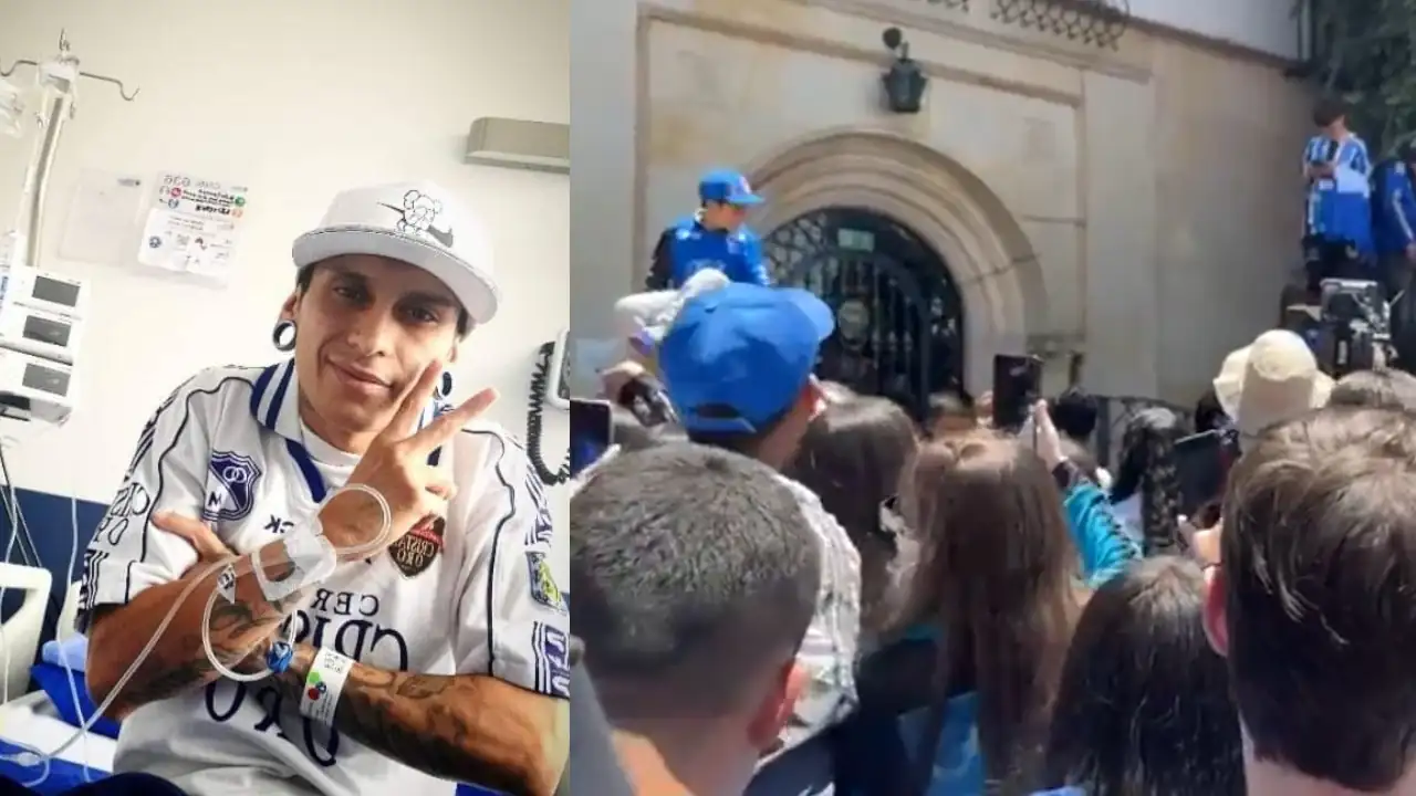 Javier Acosta: Hinchas de Millonarios lo acompañan en su adiós final durante la eutanasia