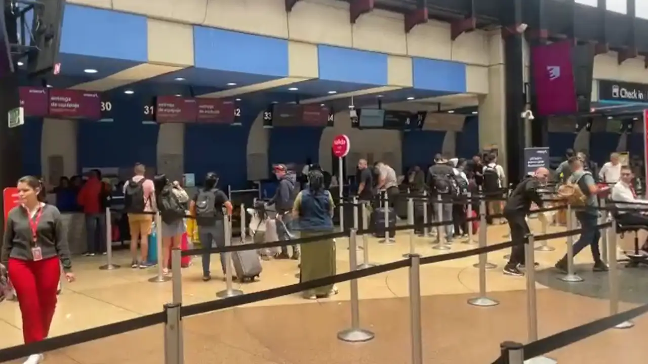 Panorama en el Aeropuerto José María Córdova de Rionegro tras crisis de combustible