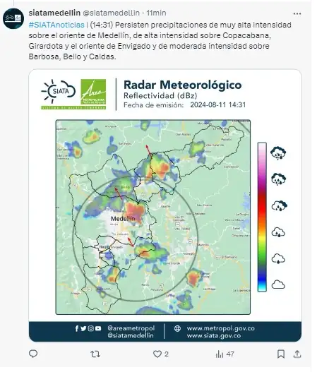 Reportan granizada en Santa Elena durante este domingo, 11 de agosto