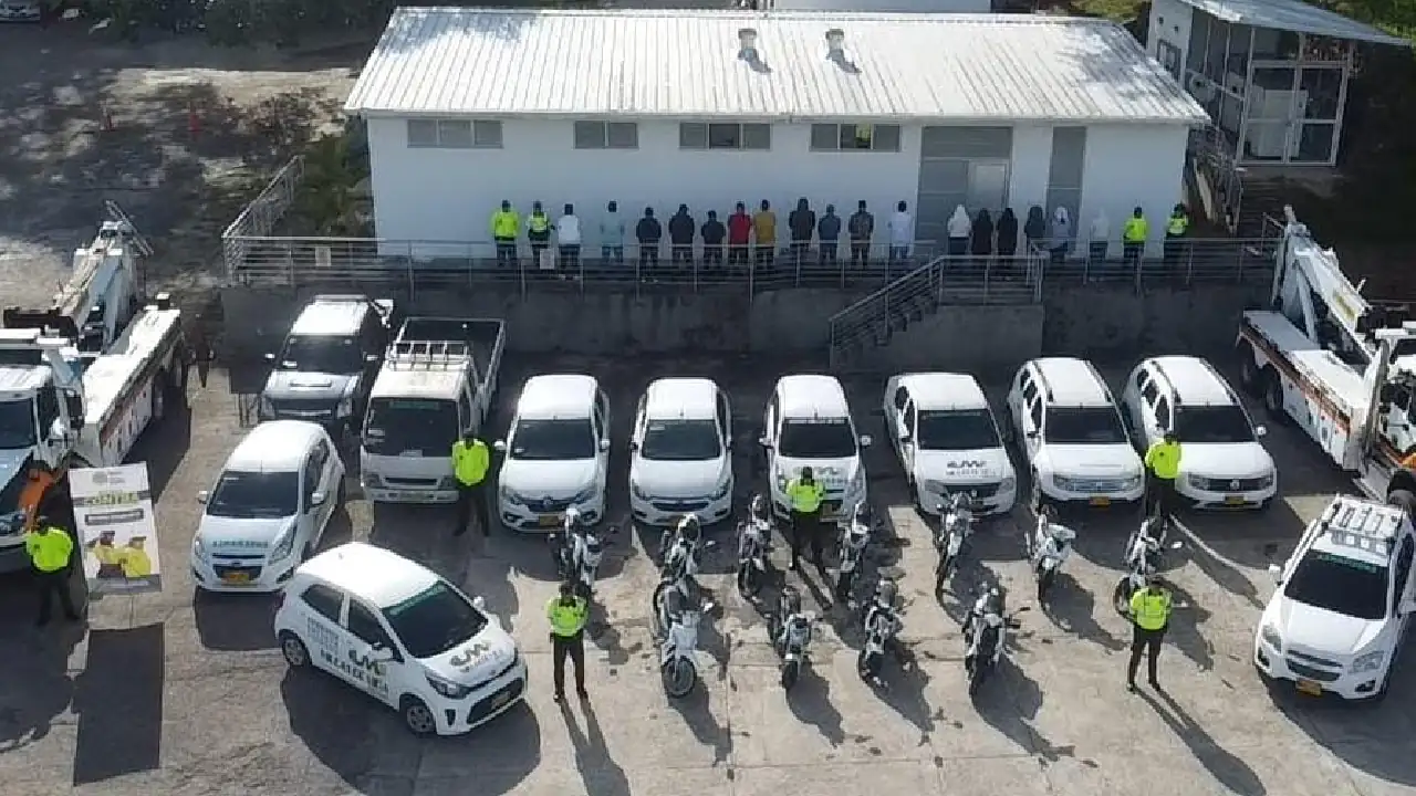 capturas delitos transito colombia
