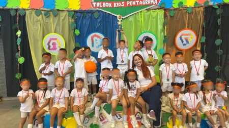 ¡Qué nota! En Rionegro realizaron las olimpiadas ‘Desafío The Box Kids’ al estilo París 2024 olimpiadas-rionegro-estilo-juegosolimpicos1