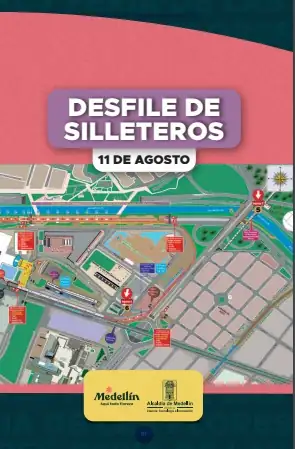 Feria de las Flores 2024: esta es la ruta del 67° Desfile de Silleteros para este 11 de agosto