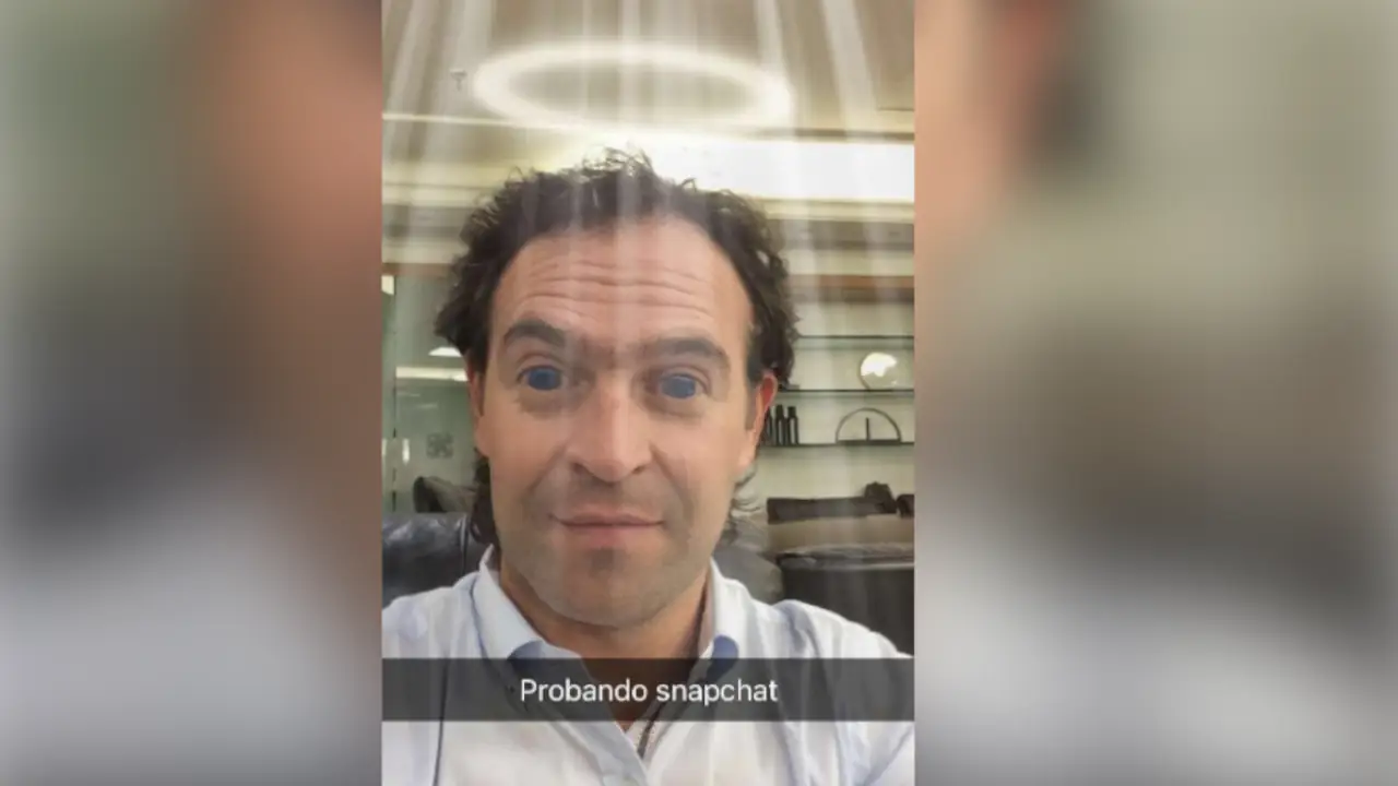 “Ya tengo Snapchat”, se viraliza foto del alcalde de Medellín Federico Gutiérrez
