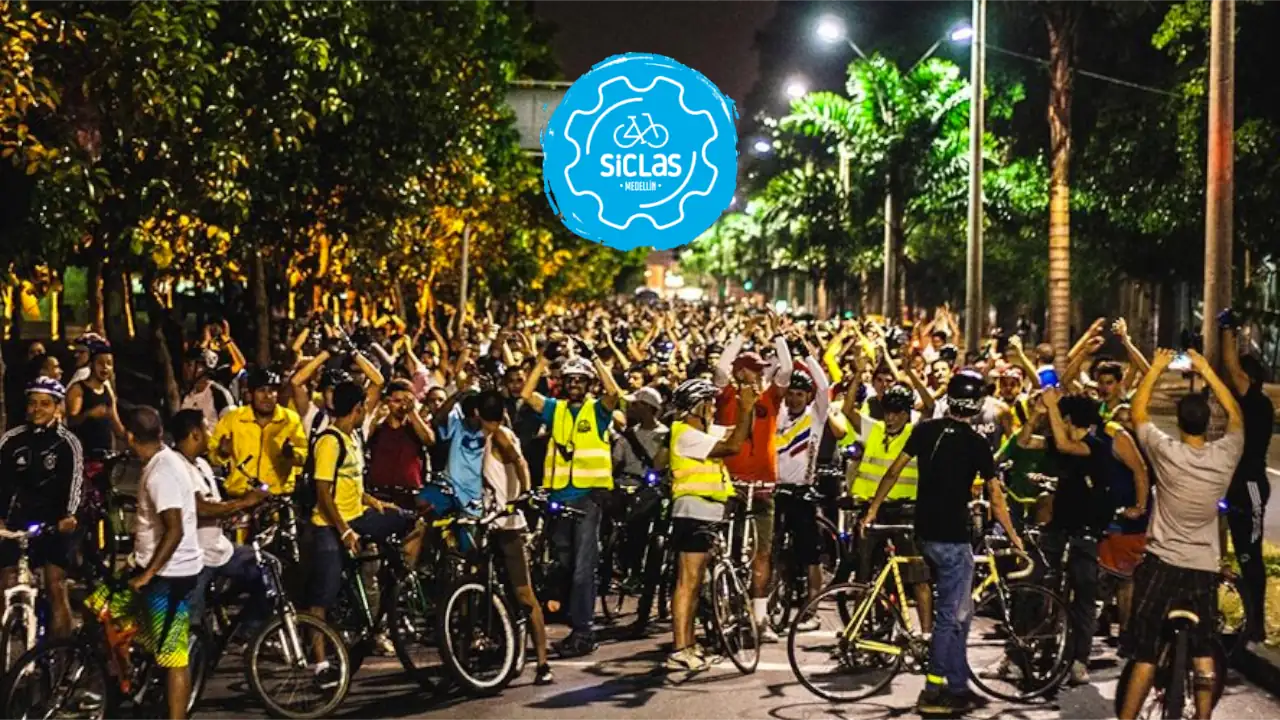 ¡Prográmese! Una agenda de eventos imperdibles en Medellín este agosto de 2024 sicleada-colectivo-siclas-medellin