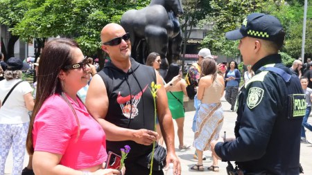 En el Valle de Aburrá, Policía refuerza seguridad por el fin de semana de Amor y Amistad