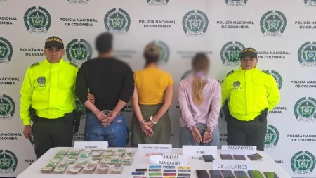 Capturan a tres presuntos integrantes de banda en Risaralda que 'escopolaminaba' a extranjeros en Medellín