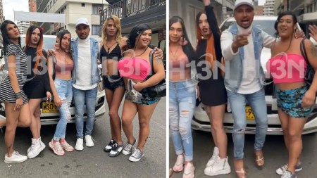 Desde el centro de Medellín y con tacones puestos, el cantante vallenato Luis Miguel Fuentes hizo un llamado a la inclusión