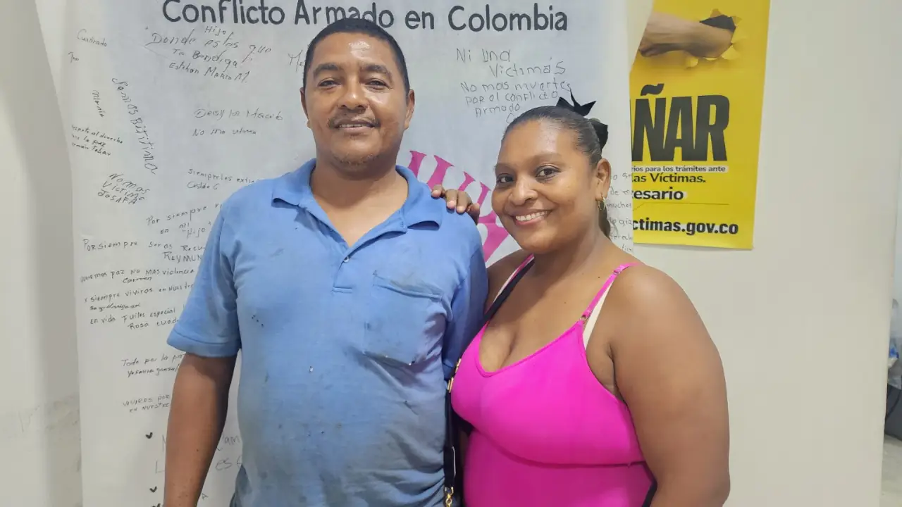 Después de 28 años, dos hermanos de Urabá se reencuentran e inician la búsqueda de su papá desaparecido