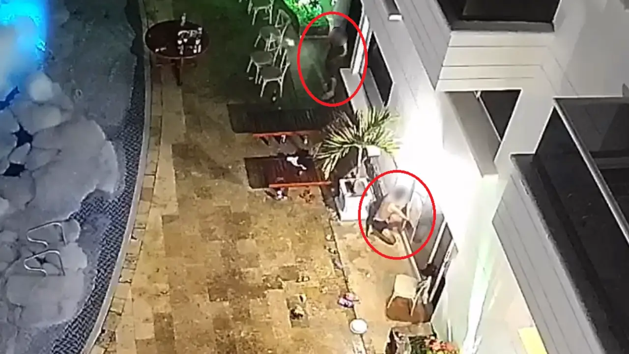 Ladrones descalzos y en pantaloneta ingresaron a una finca y robaron a extranjeros en Girardota