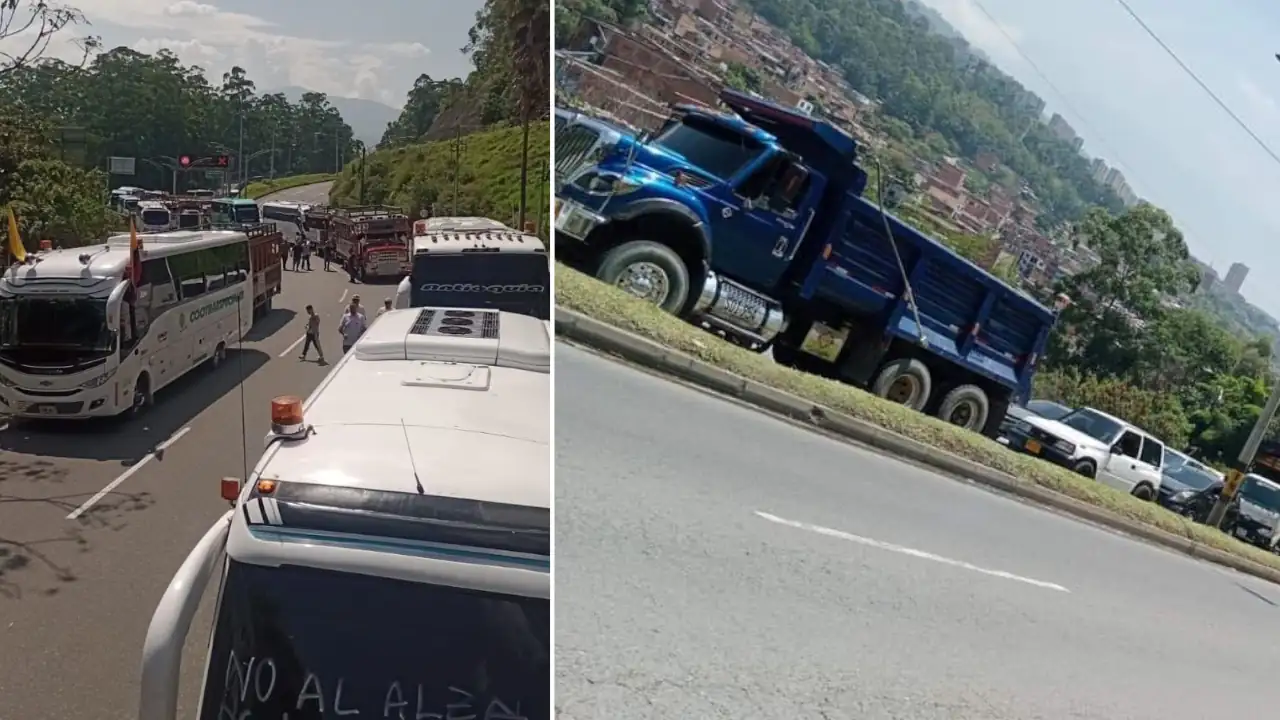 Paro de transportadores en Antioquia: actualización de los bloqueos viales este 4 de septiembre