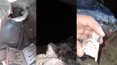 Videos| «Ya no hay respeto» Destruyeron y decapitaron imágenes religiosas en Yarumal y Angostura yarumal-angostura-virgen