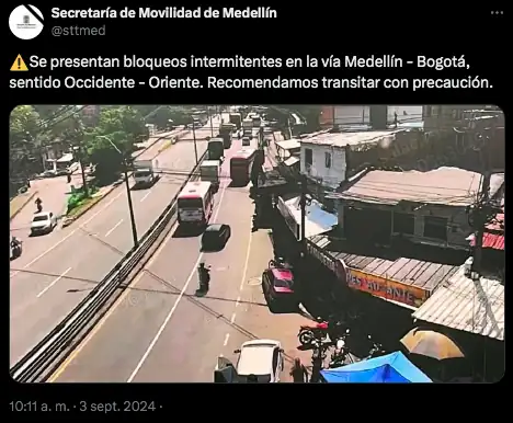 cierrea-autopista-medellin-bogota-paro-camionero-septiembre-3-2024
