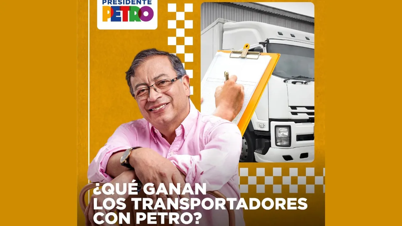 ¿"Gobierno del Cambio"? Lo que Petro le prometió al gremio de transportadores en campaña