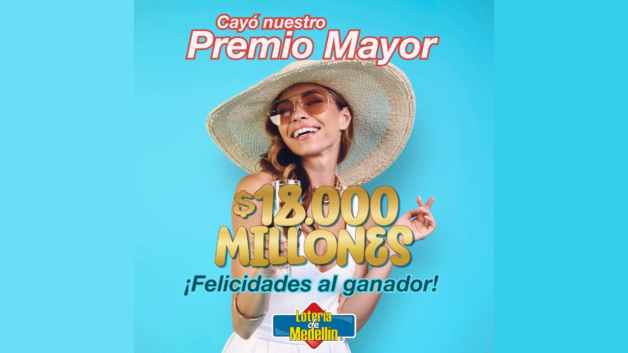 ¡Qué dicha! En Medellín hay un nuevo millonario: cayó el premio mayor de Lotería de Medellín ganador-loteria-de-medellin