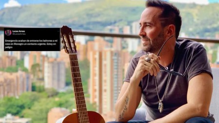 Ladrones se metieron a la casa del cantante Lucas Arnau en Rionegro e hicieron de las suyas