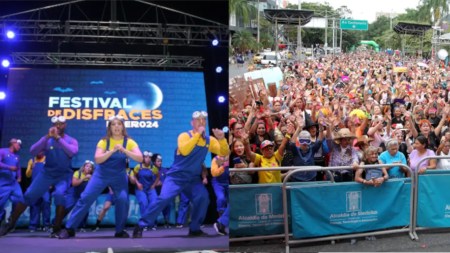 Disfraces y deporte, más de 9.000 personas se reunieron en la avenida Centenario para celebrar el Halloween