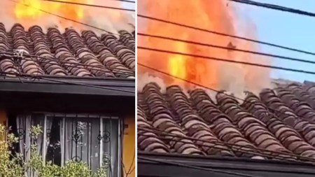 ¡Emergencia en Villahermosa! Incendio afectó una vivienda