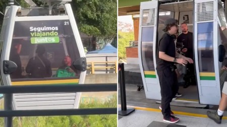 Desde el Metrocable, J Balvin compartió su amor por Medellín: “¿Quién no ama el Metro de Medallo?” Desde el Metrocable, J Balvin compartió su amor por Medellín: “¿Quién no ama el Metro de Medallo?”
