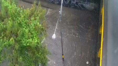 ¡Tenga cuidado! Reportan inundación en el deprimido de la Feria de Ganado ¡Tenga cuidado! Reportan inundación en el deprimido de la Feria de Ganado