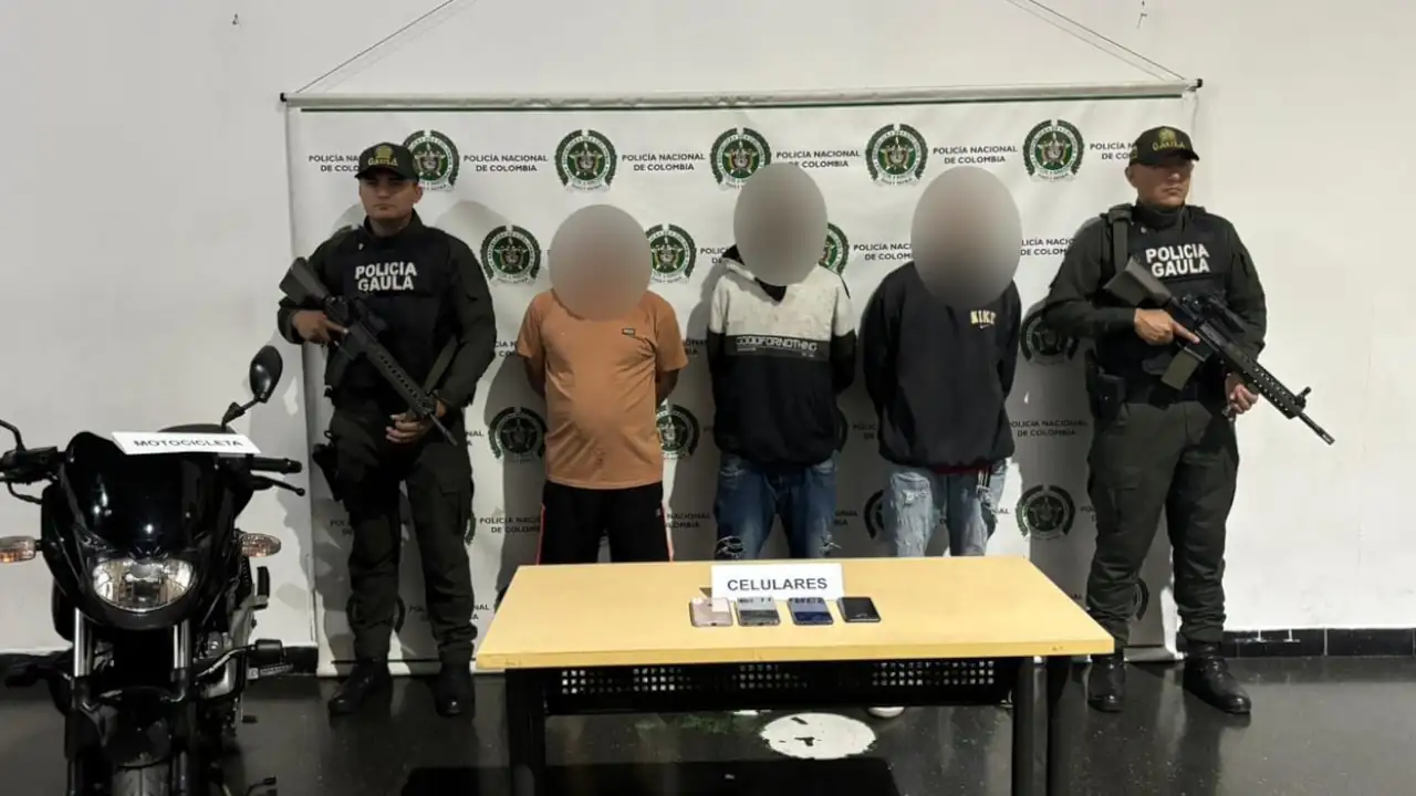 Tres presuntos extorsionistas de comerciantes de Robledo fueron capturados