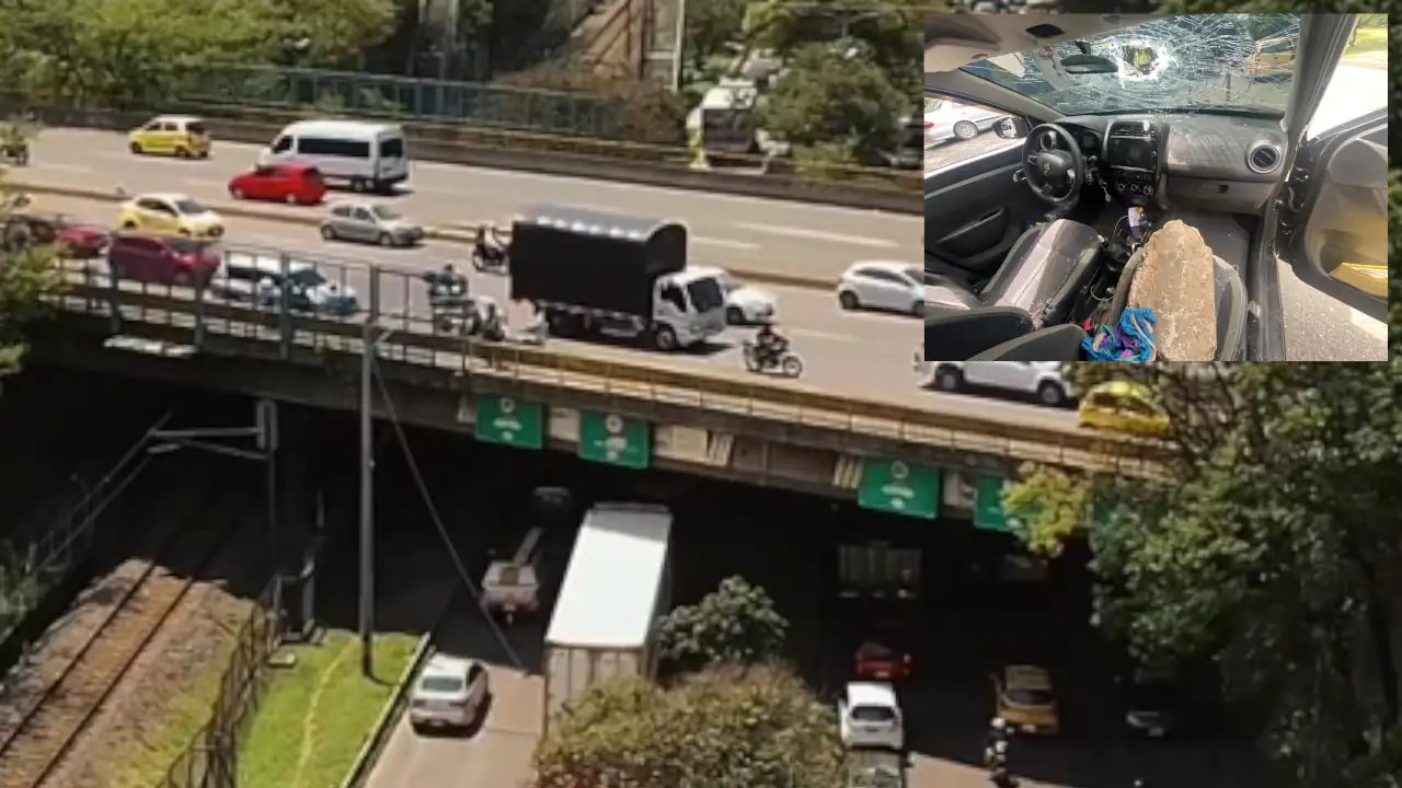 Identifican a dos presuntos sospechosos por el ataque con piedras a conductores en Medellín, ¿cómo operan? habitantes-calle-piedras-conductores-puente-medellin