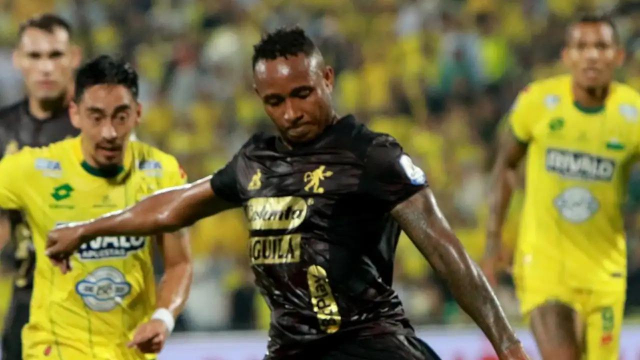 Partido entre Bucaramanga y América terminó en polémica copa-colombia