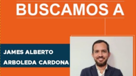 ¡Ayude, lo buscan desesperadamente! James Alberto Arboleda está desaparecido desaparecido JamesAlberto 2