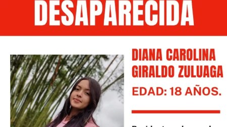 Familiares están desesperados tras la desaparición de Diana Carolina, una joven del municipio de El Peñol Diana Carolina Giraldo-desaparecida-el-peñol