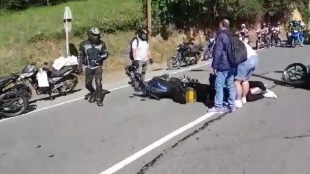 Llénese de paciencia: por accidente hay congestión vehicular en la autopista Medellín – Bogotá, a la altura del Retorno 7 - La Clarita