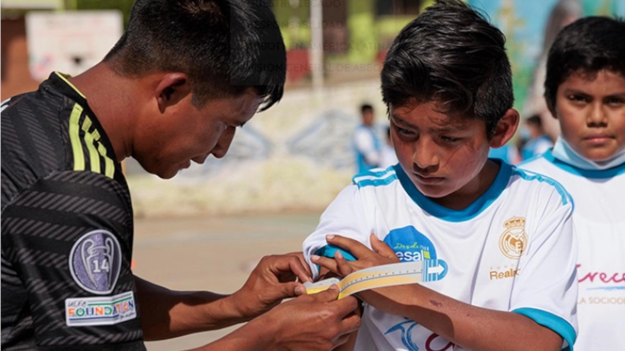 La fundación Real Madrid se vinculó a la alimentación de 350 niños para combatir la desnutrición