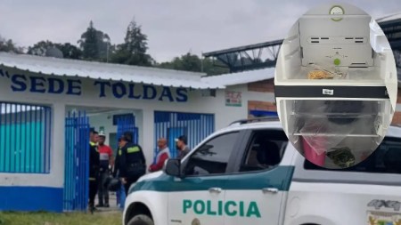 ¡Inaudito! Ladrones ingresaron a escuela rural de Guarne y se llevaron el mercado de los menores robo escuela rural guarne