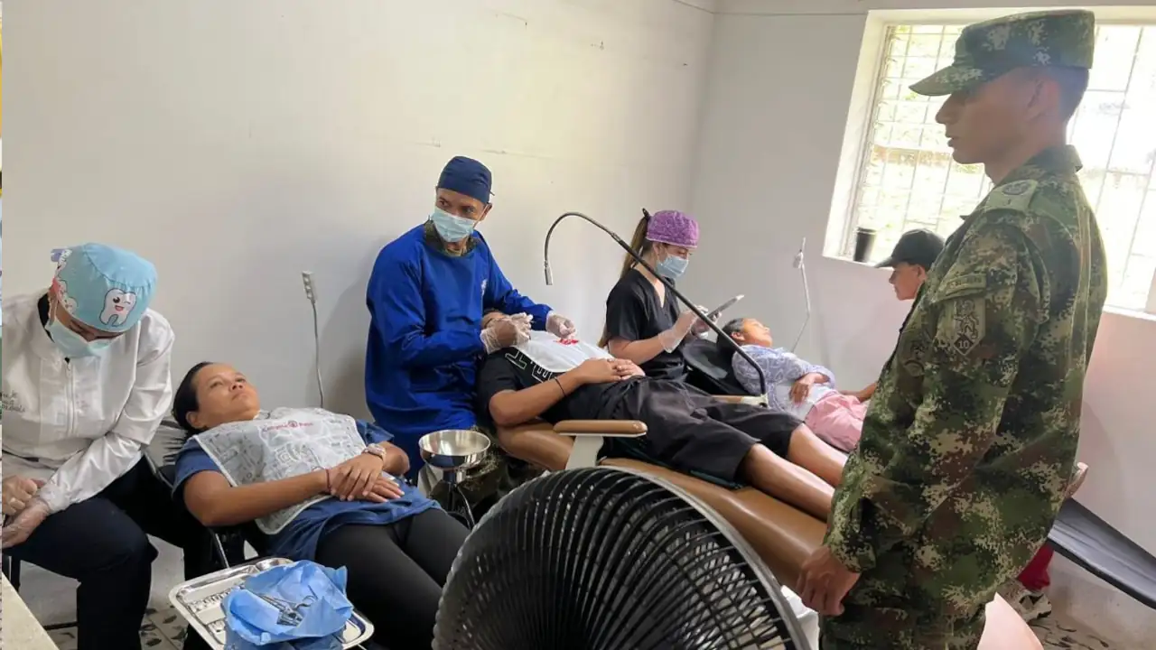 Ejército Nacional realizó en Toledo, Antioquia, una jordana de salud, asesorías jurídicas y apoyo humanitario