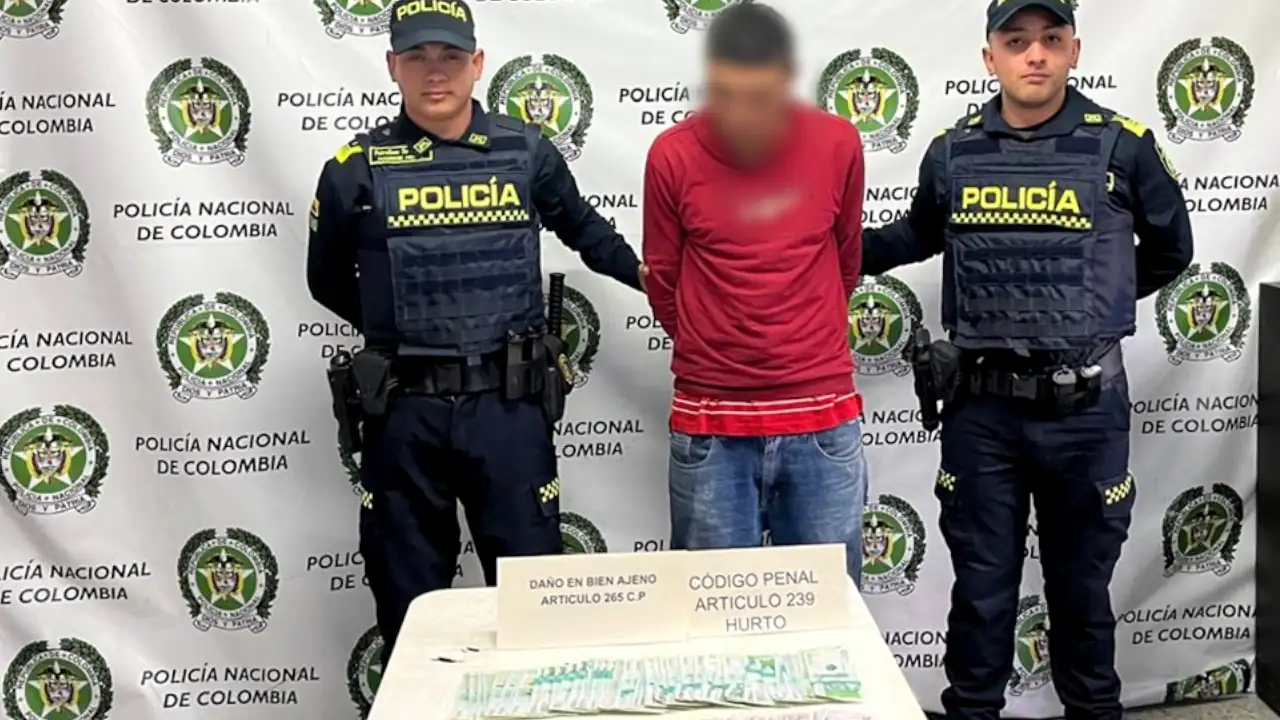 Habitante de calle es capturado por robo en establecimiento comercial de El Retiro