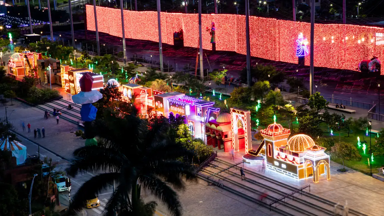 ¡La Navidad llegó a Medellín! Así fue el Ritual de Encendido de los Alumbrados Navideños