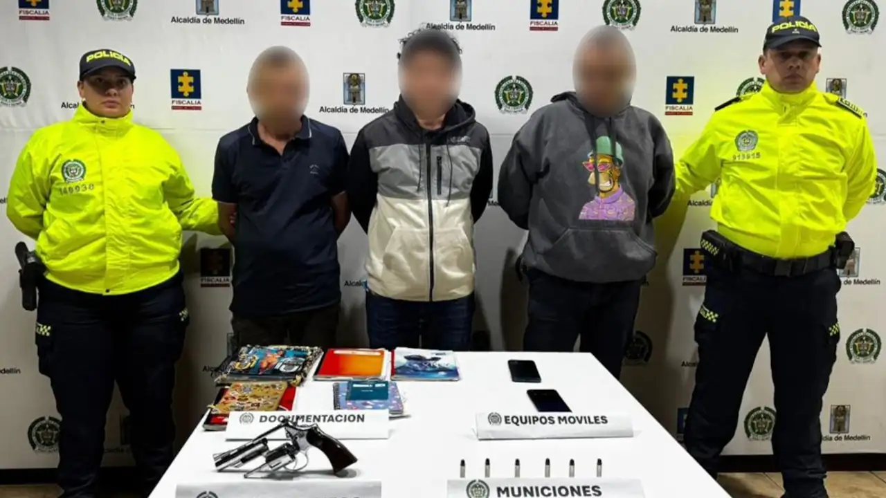 Capturados tres hombres que estarían vendiendo ilegalmente lotes y desplazando a ciudadanos en Bello