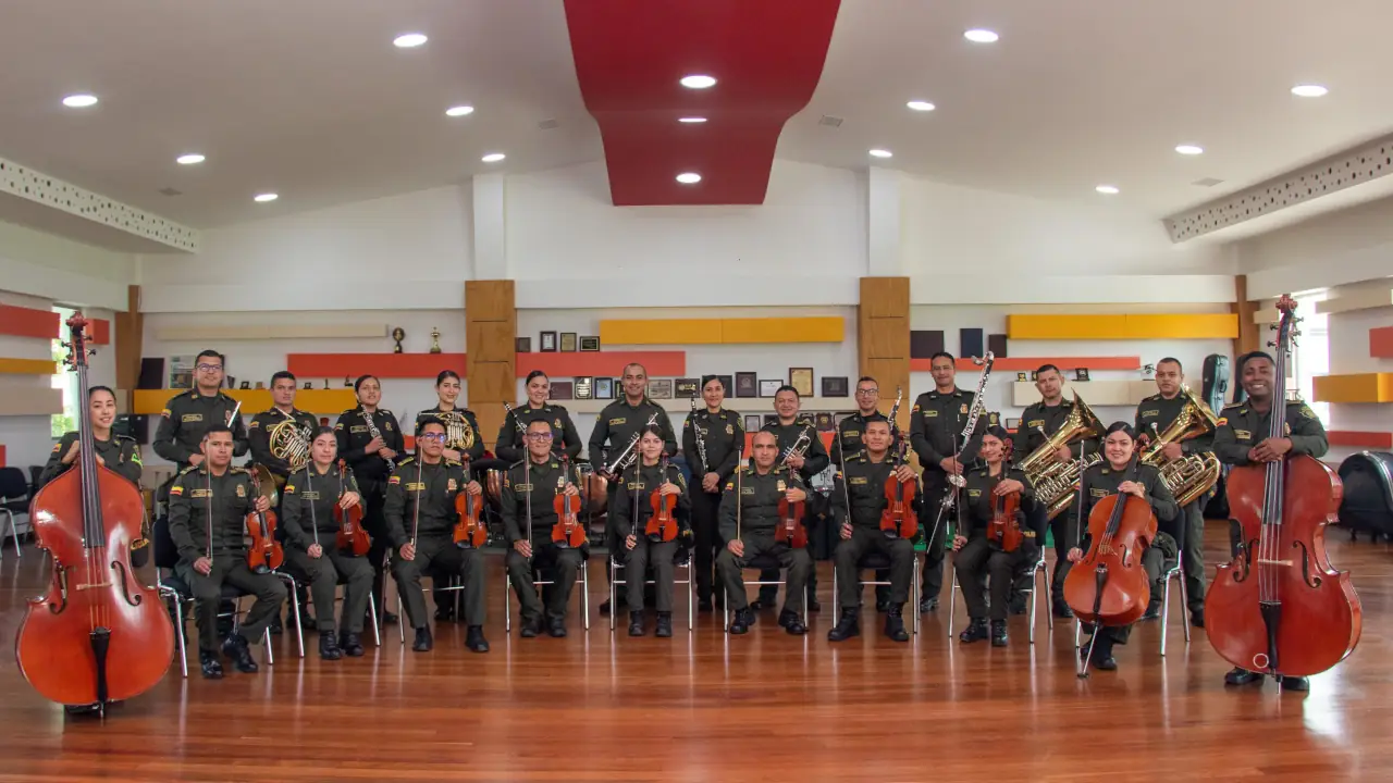 Convocatoria para músicos en la Orquesta Sinfónica de la Policía en Medellín