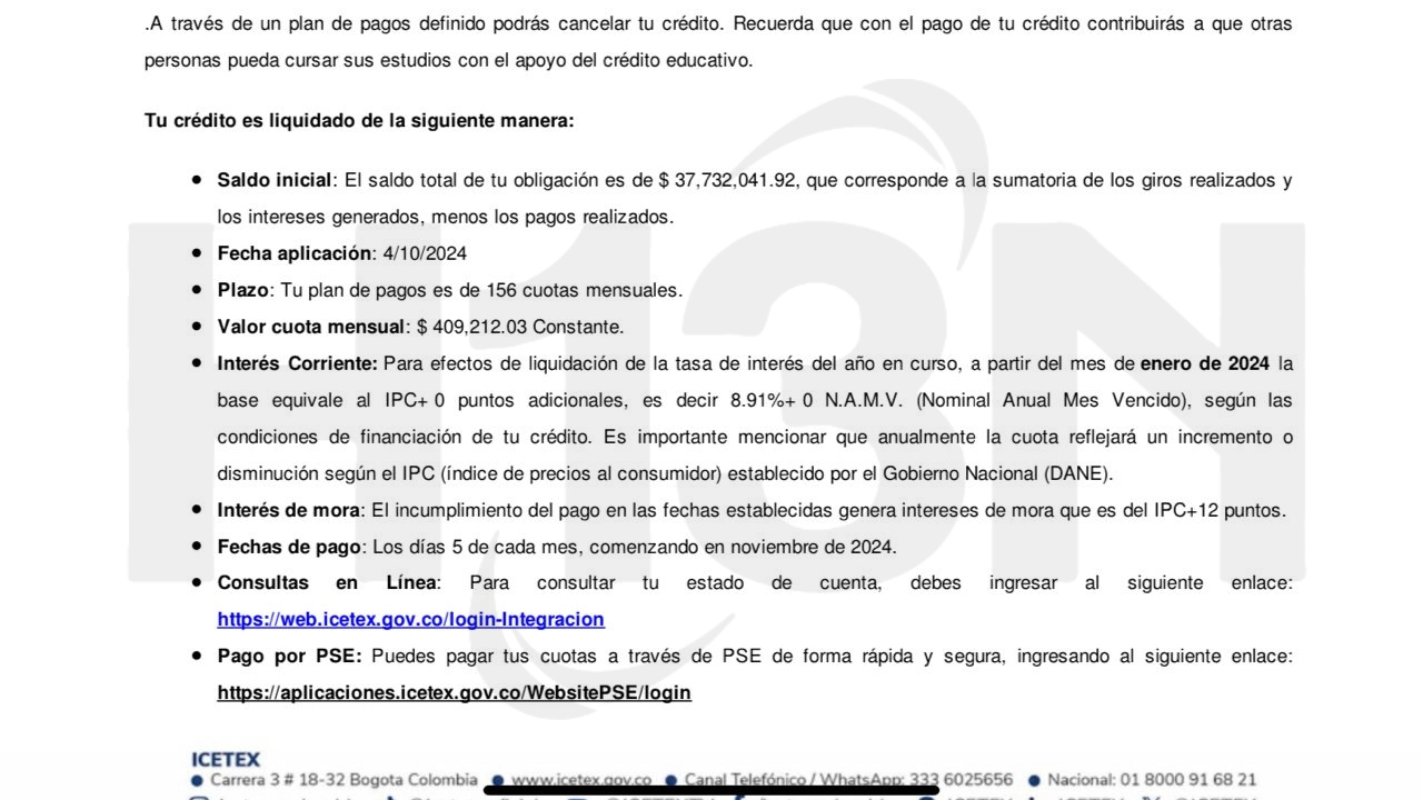 ¿Es difícil pagar en ICETEX? 1 Algunos estudiantes dicen no poder con la deuda