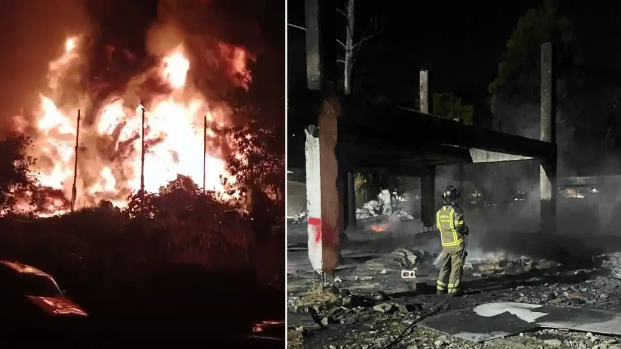 Globo de mecha habría originado voraz incendio en Belén Aguas Frías