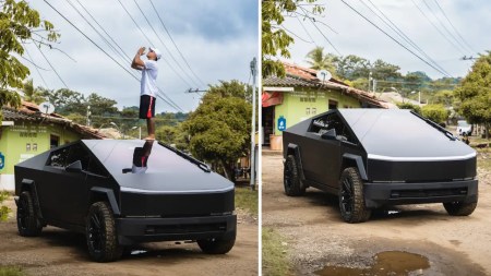 La llegada del primer Cybertruck de Tesla causa sensación en Urabá