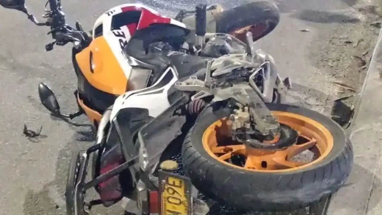 Motociclista perdió la vida al colisionar con un camión entre La Iguaná y la vía 4.1, en Medellín